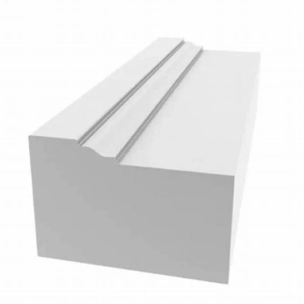 Concrete paver demolding from PVC mould showing cured paver being released from rigid plastic form with clean edge definition and consistent dimensional accuracy after casting cycle