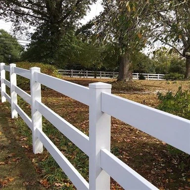 Винилова ограда Ranch Rail
