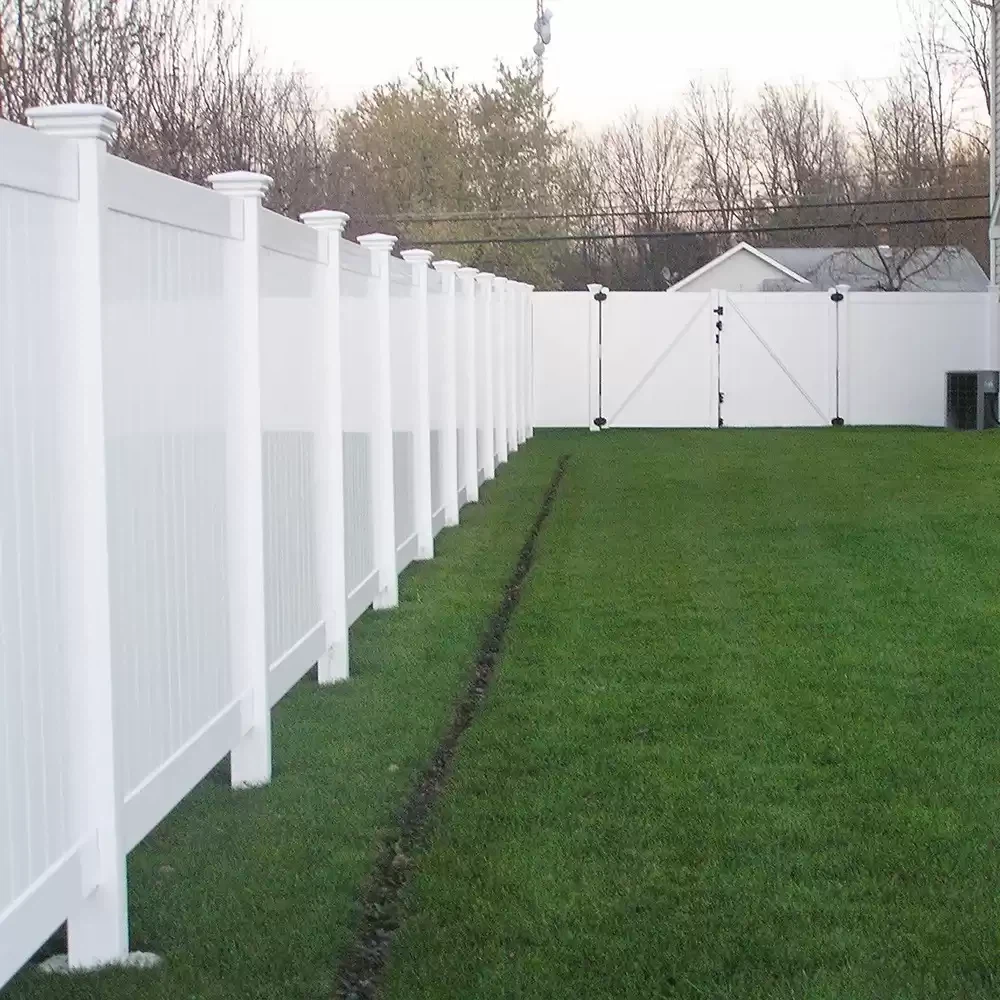  wholesale White 4x8 Vinyl Fence Panel 